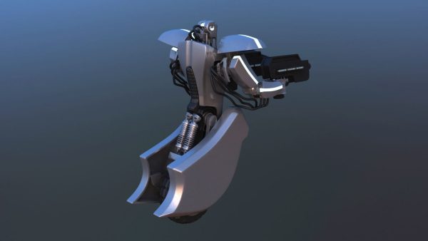 Unicycle Battle Robot