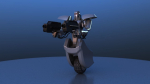 Unicycle Battle Robot