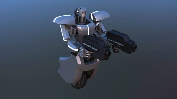 Unicycle Battle Robot