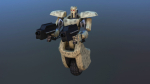 Unicycle Battle Robot