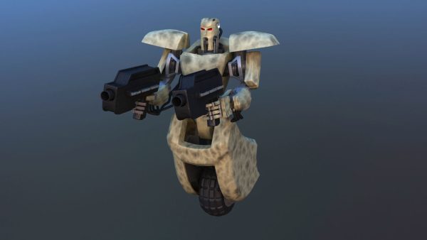 Unicycle Battle Robot
