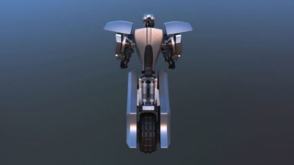 Unicycle Battle Robot