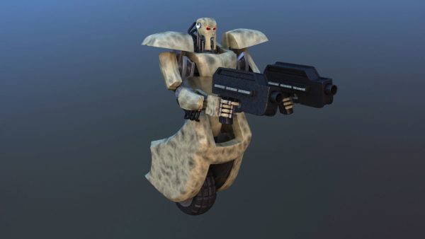 Unicycle Battle Robot