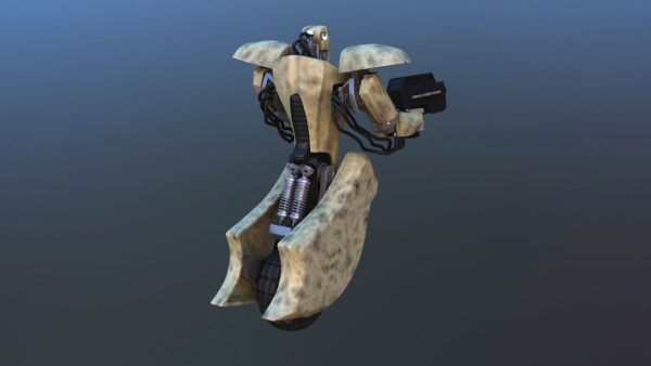 Unicycle Battle Robot