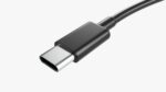 USB C cable double sided black