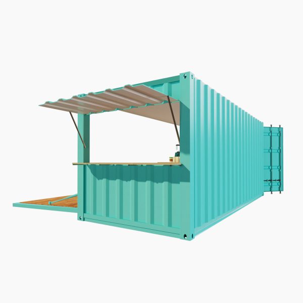 V2 Mobile shipping container restaurant Container Cafe