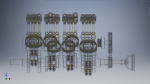 V8 Engine Crankshaft 3D model