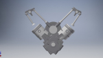 V8 Engine Crankshaft 3D model
