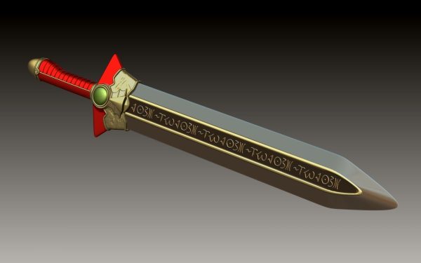 Valentine sword from Soulcalibur