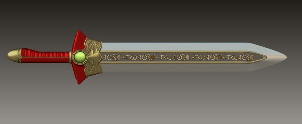 Valentine sword from Soulcalibur