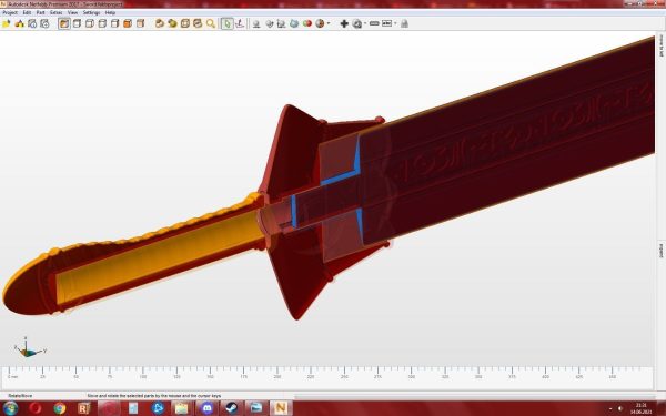 Valentine sword from Soulcalibur