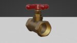 Valve brass with handle