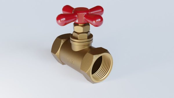 Valve brass with handle