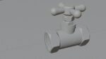 Valve brass with handle