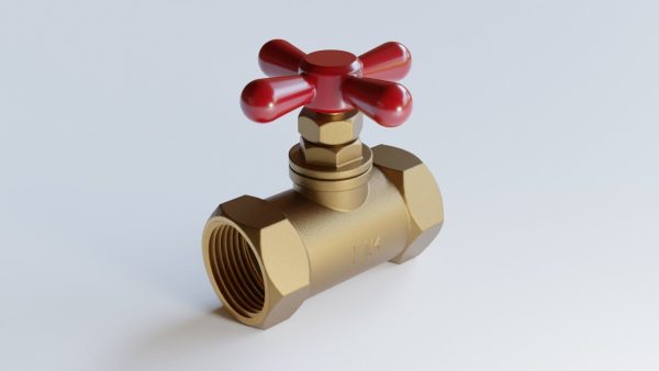 Valve brass with handle