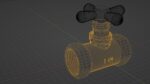 Valve brass with handle