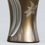 Vase39 vase with swirls