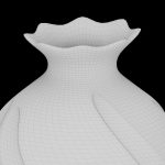 Vase39 vase with swirls