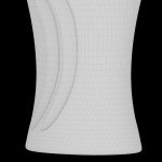 Vase39 vase with swirls