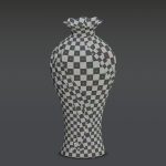 Vase39 vase with swirls