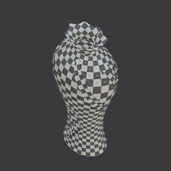 Vase39 vase with swirls