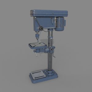 vertical-drill-machine-tool-3d-model-low-poly-obj-fbx-ma