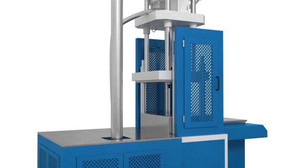 Vertical Plastic Injection Molding Machine Blue