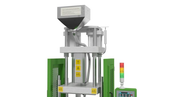 Vertical Plastic Injection Molding Machine Green