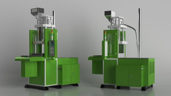 Vertical Plastic Injection Molding Machine Green