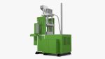 Vertical Plastic Injection Molding Machine Green