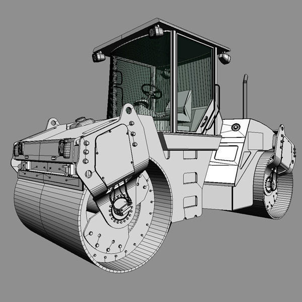 Vibratory Asphalt Compactor