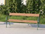 vienna public park bench