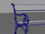 vienna public park bench