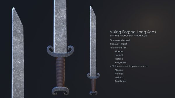 Viking Forged Long Seax