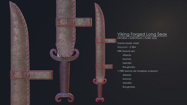 Viking Forged Long Seax