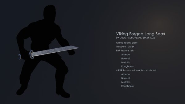Viking Forged Long Seax