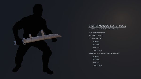 Viking Forged Long Seax