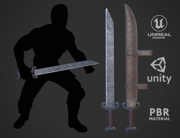 Viking Forged Long Seax