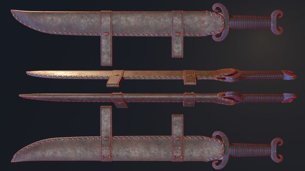 Viking Forged Long Seax