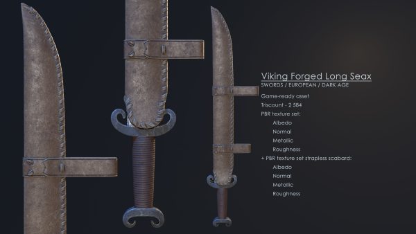 Viking Forged Long Seax
