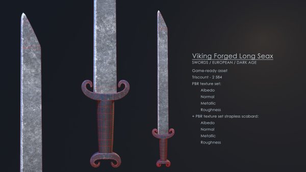 Viking Forged Long Seax