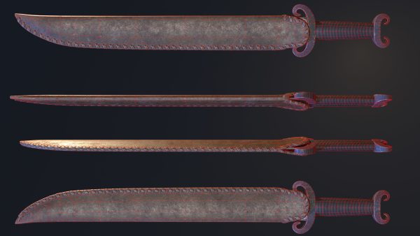 Viking Forged Long Seax