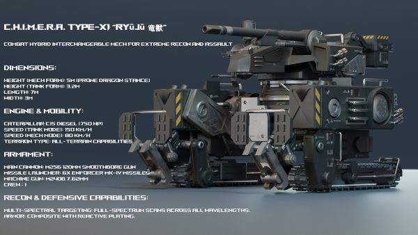 VILTRATECH CHIMERA Type X1 Ryuju