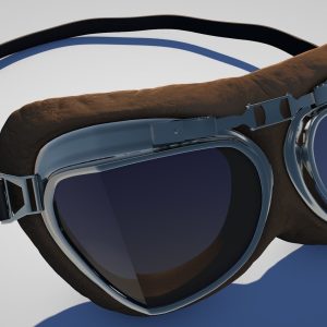 Vintage Aviator Pilot Goggles