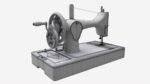 Vintage Hand Crank Sewing Machine