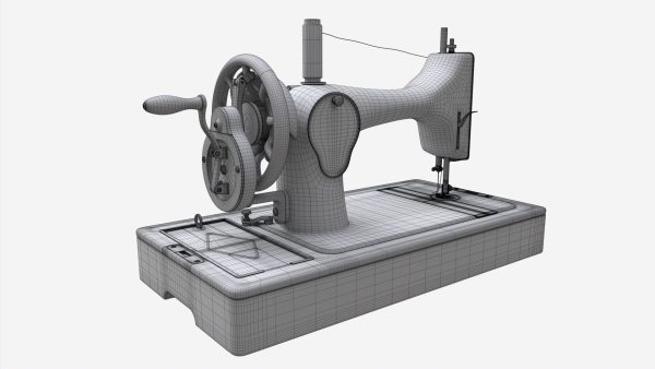 Vintage Hand Crank Sewing Machine