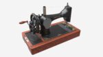 Vintage Hand Crank Sewing Machine