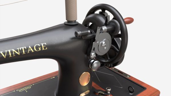 Vintage Hand Crank Sewing Machine