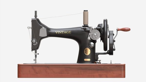 Vintage Hand Crank Sewing Machine