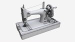 Vintage Hand Crank Sewing Machine